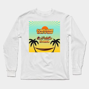East Palatka Florida - Sunshine State of Mind Long Sleeve T-Shirt